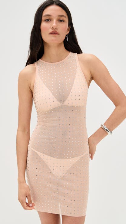 Zara Crystal Mini Dress