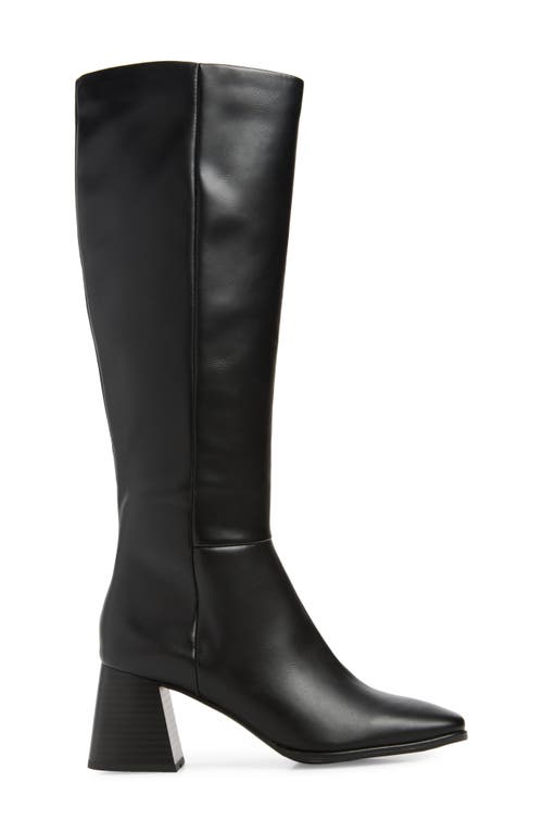 Nordstrom Rack Newbury Block Heel Boot In Black
