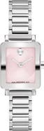 Movado Mini Bold Evolution 2.0 Tank Bracelet Watch, 20mm x 23mm