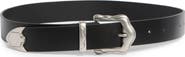 Good American Classic Western Leather Belt
