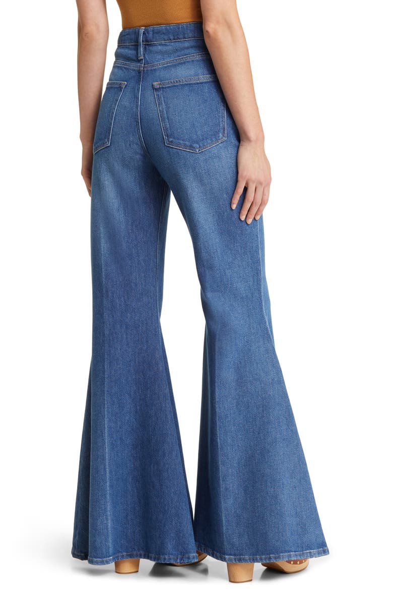 The Extreme Flare Jeans, Alternate, color, LAGO DI COMO