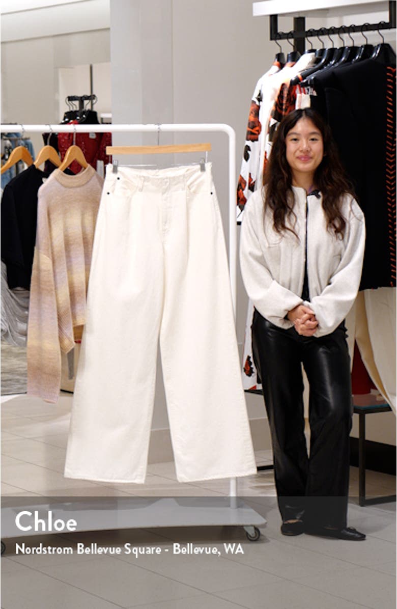 Taylor High Waist Wide Leg Jeans, sales video thumbnail