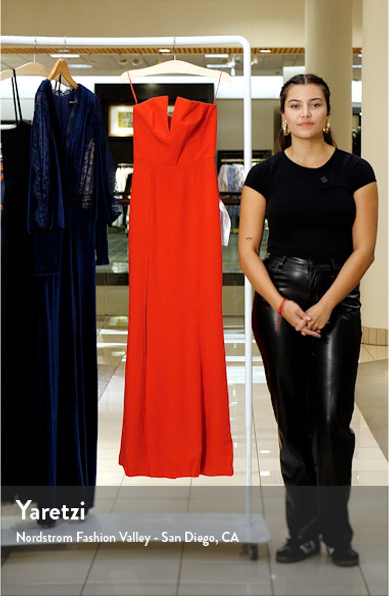 Fernanda Strapless Evening Gown