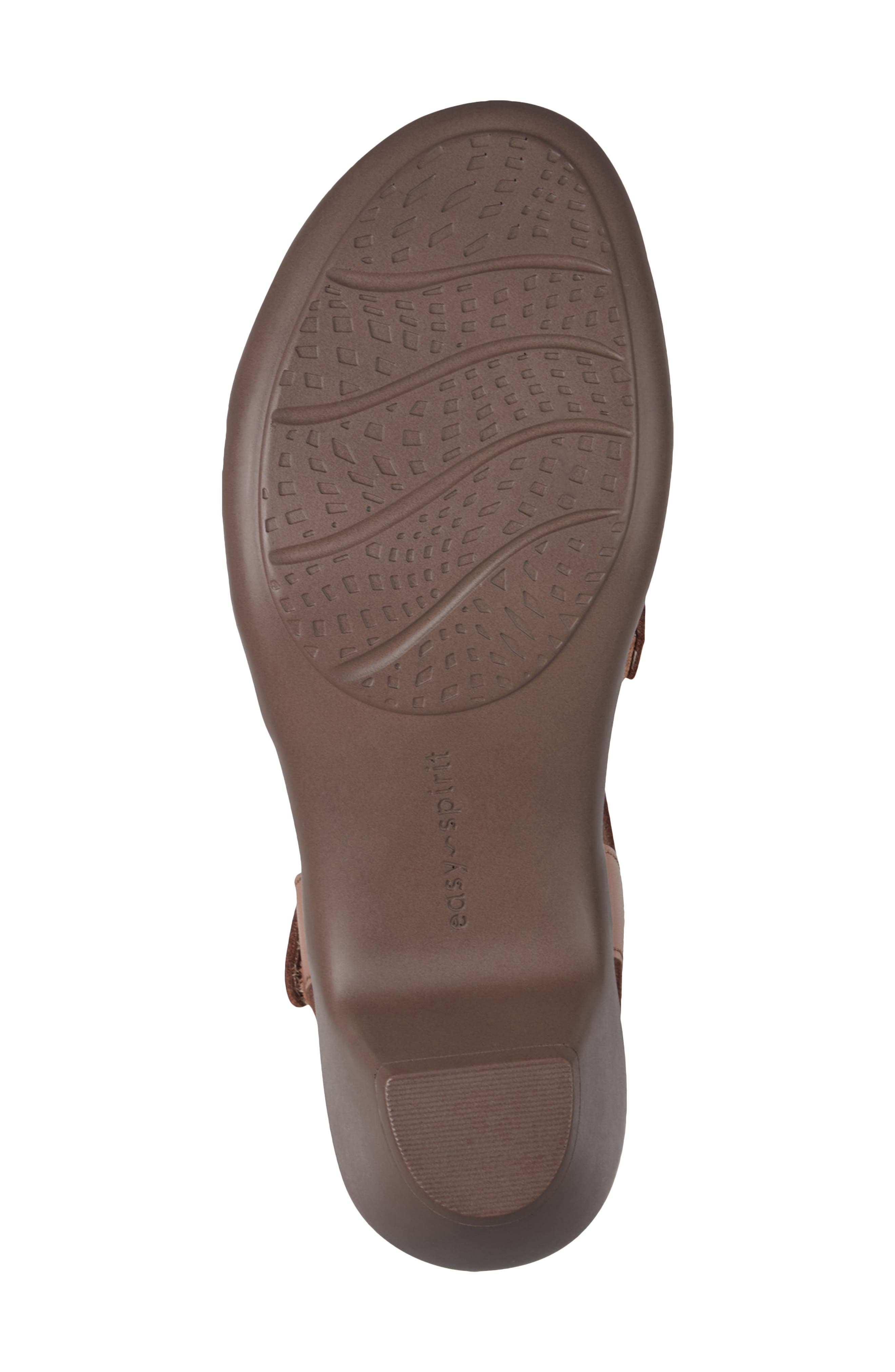 Easy Spirit Cortney Quarter Strap Sandal, Alternate, color, Medium Brown