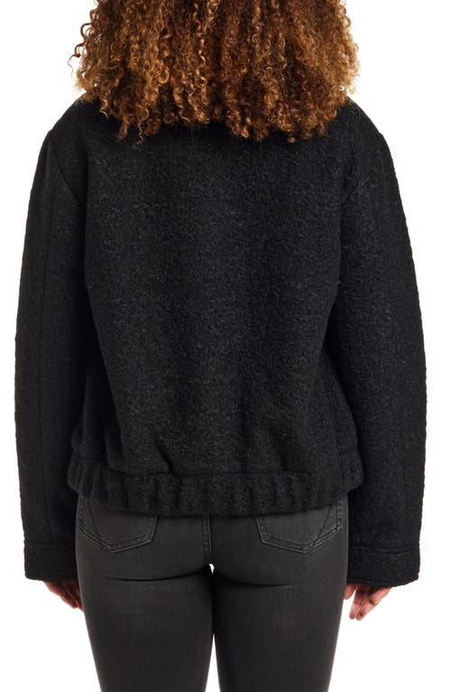 Gallery Bouclé Jacket In Black