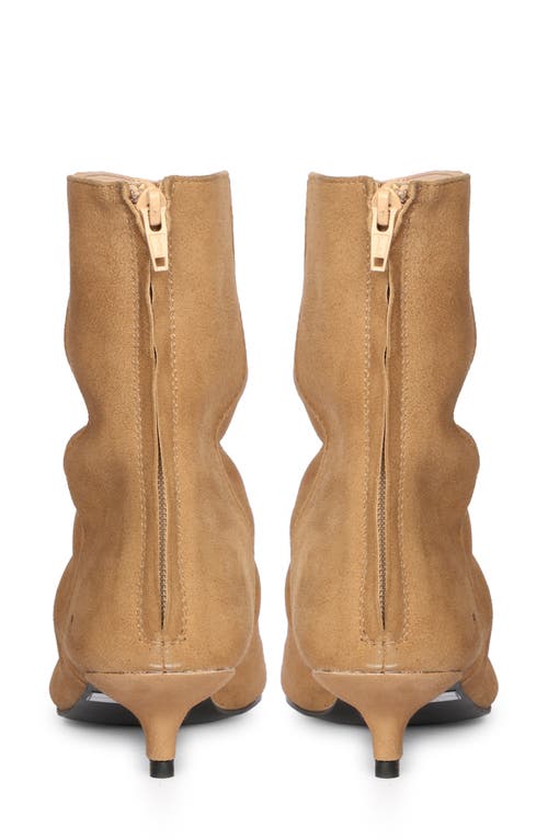 Saint G Florino Pointed Toe Kitten Heel Bootie