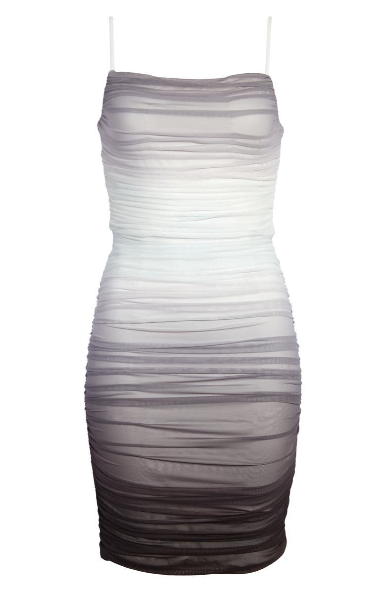 Dress the Population Dylan Ruched Body-Con Minidress, Main, color, Black Multi