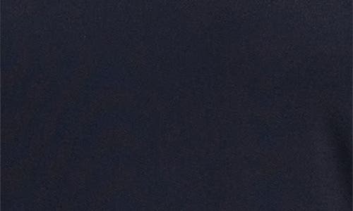 Victoria Beckham Gathered Detail Jersey Midi Dress In Black