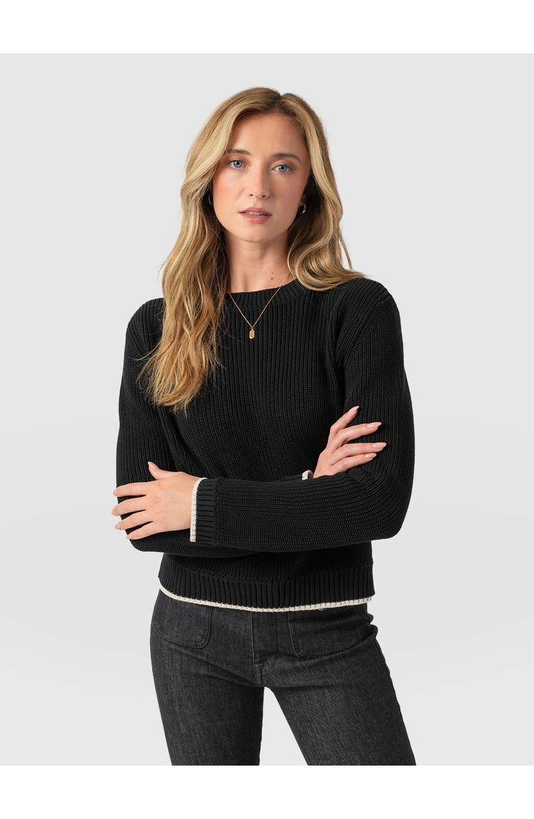Saint + Sofia Remy Crop Sweater, Main, color,
