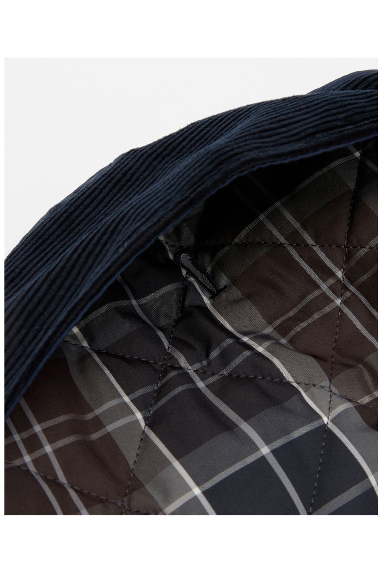 Quilted Tartan Dog Coat, Alternate, color, MIDNIGHT OAK