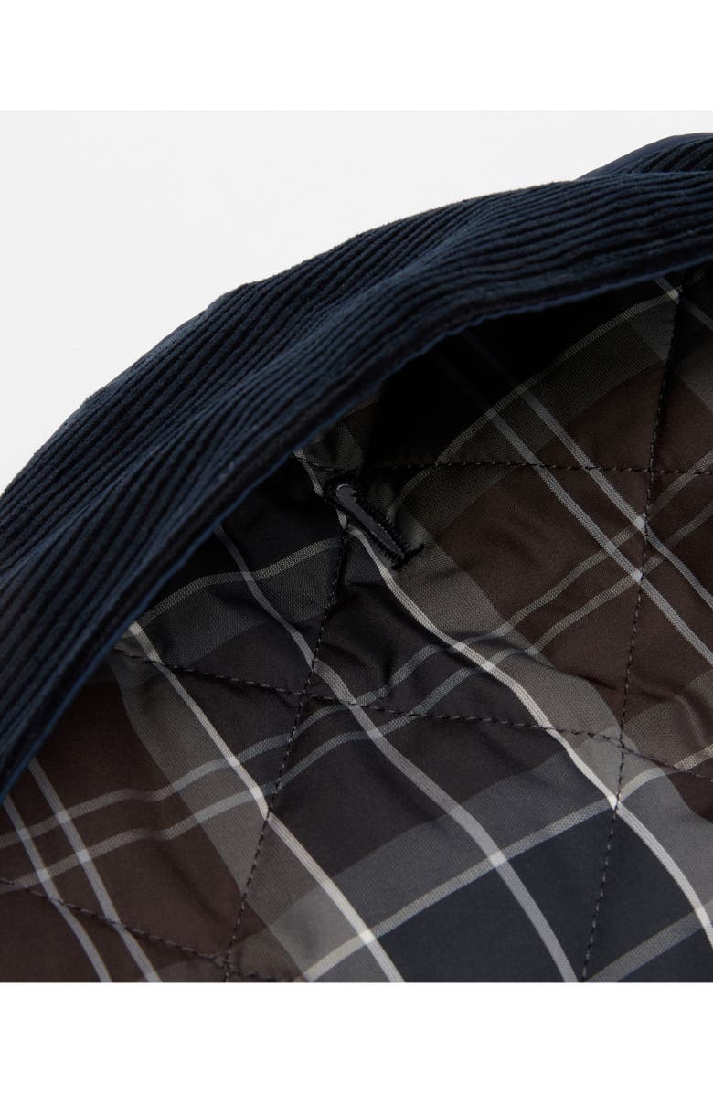 Barbour Quilted Tartan Dog Coat, Alternate, color, Midnight Oak