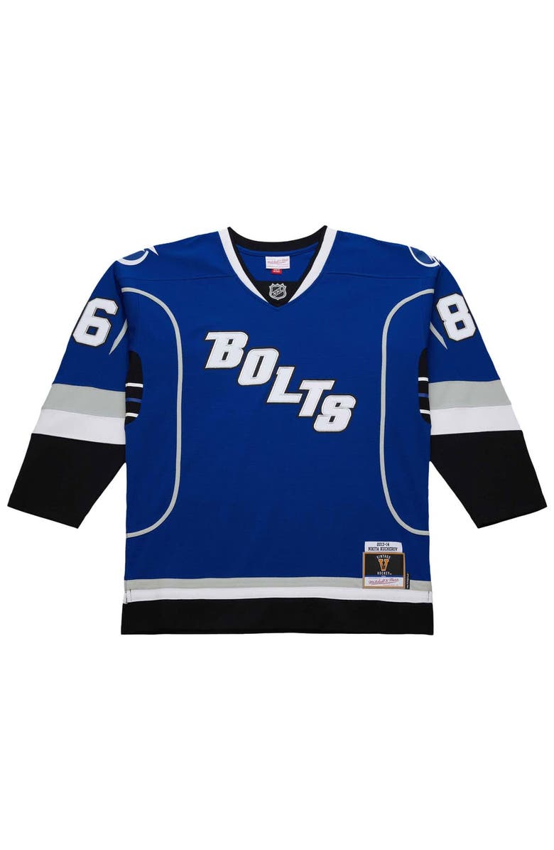 Mitchell & Ness Men's Nikita Kucherov Blue Tampa Bay Lightning 2013-14 Power Play Jersey, Alternate, color, Blue
