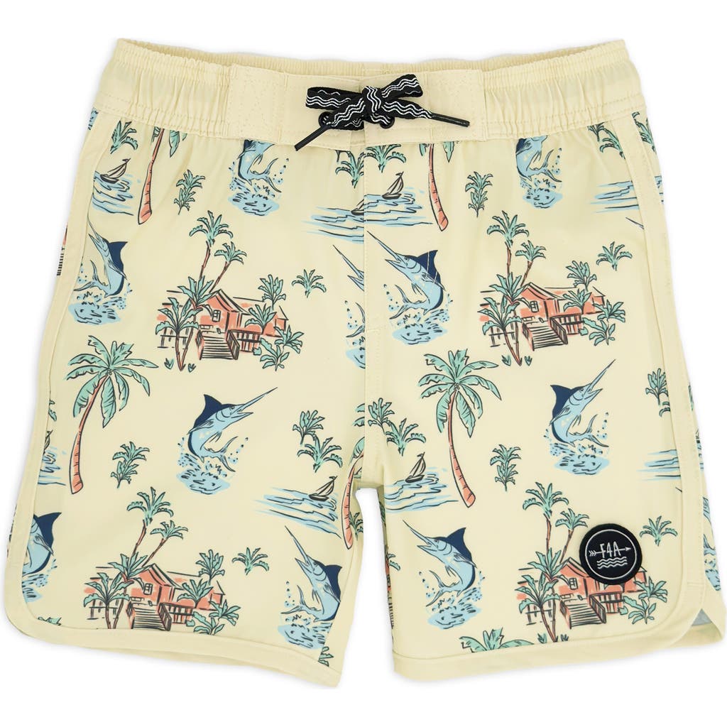 Feather 4 Arrow Kids' Sun Glow Board Shorts