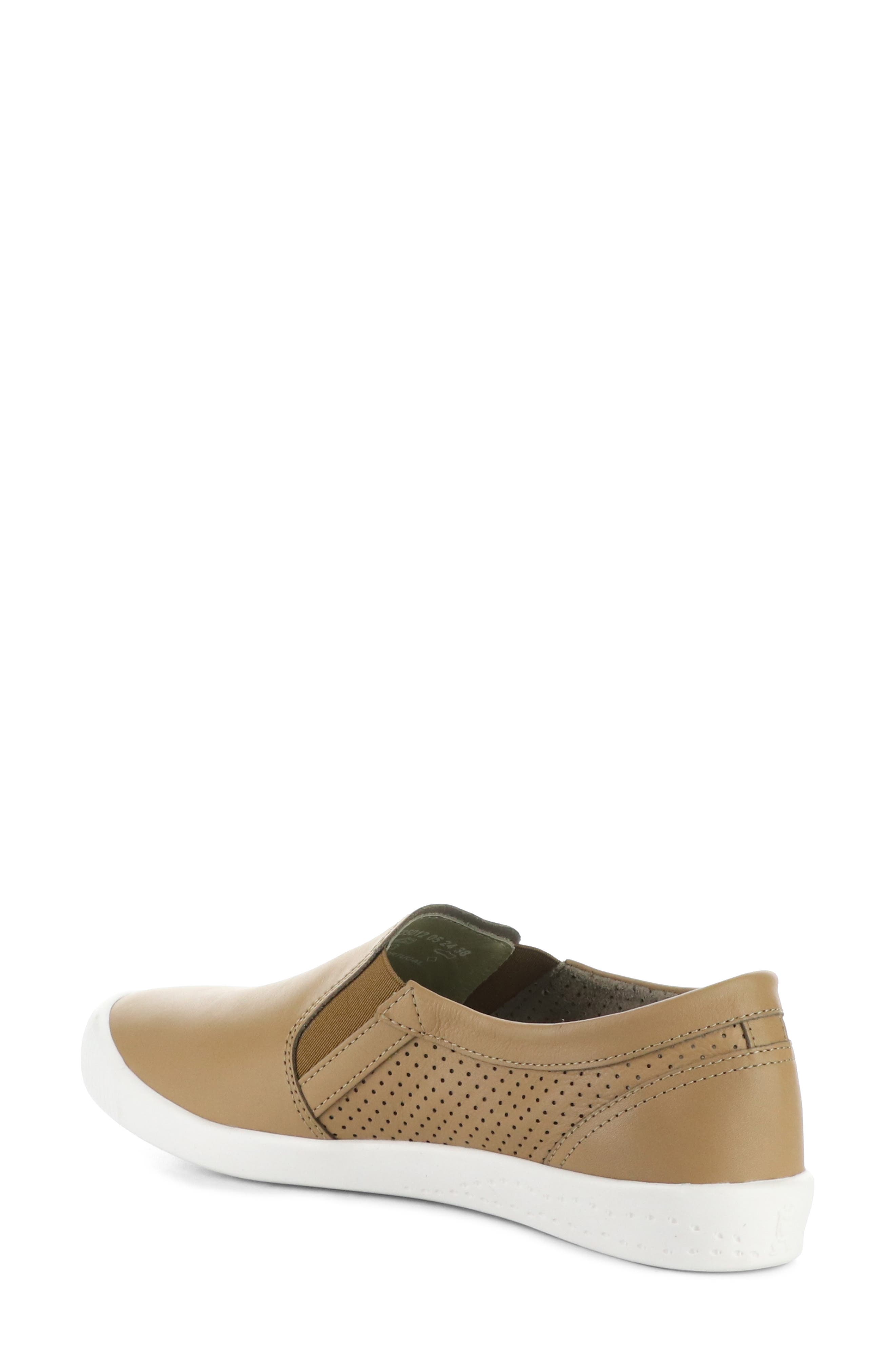 Softinos by Fly London Iloa Sneaker, Alternate, color, 012 Tan Smooth Leath
