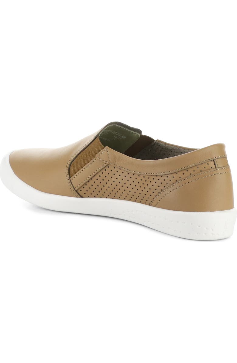 Softinos by Fly London Iloa Sneaker, Alternate, color, 012 Tan Smooth Leath