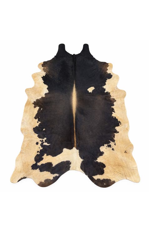 Eco Hide Heritage Tricolor Cowhide Rug  8'6" × 6'10"