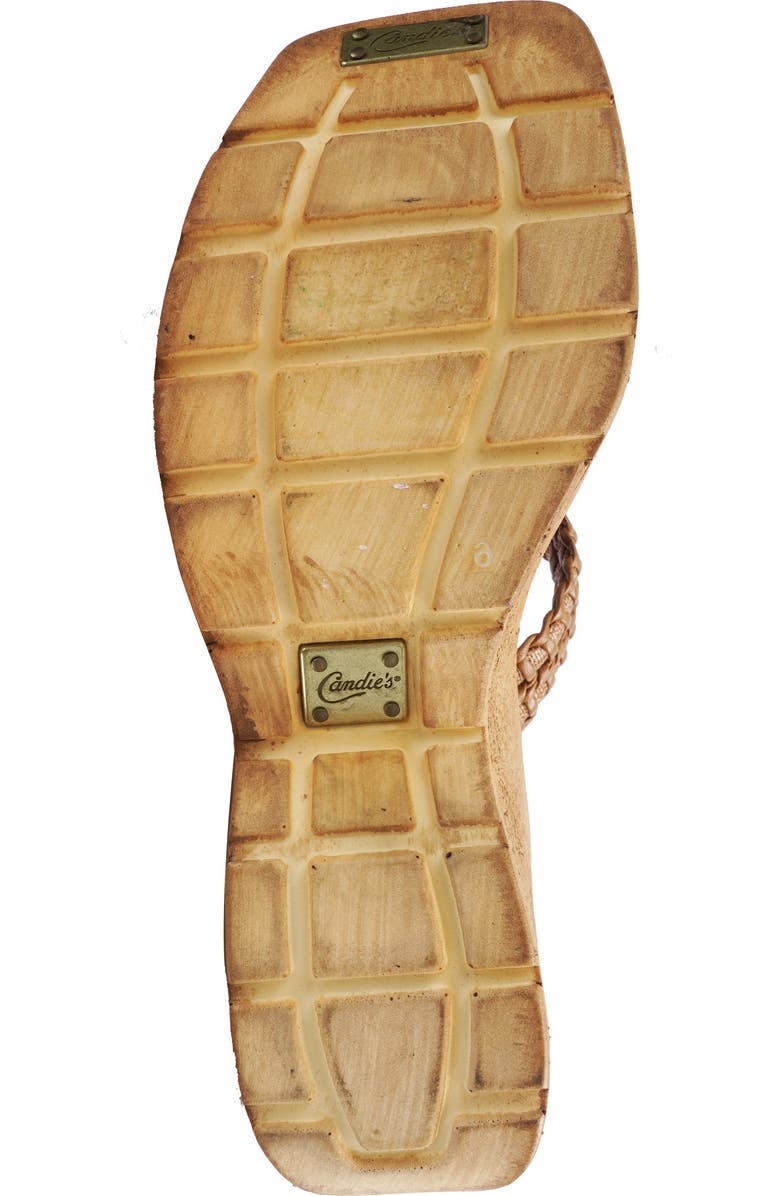 Candie's Akari Platform Wedge Sandal, Alternate, color,