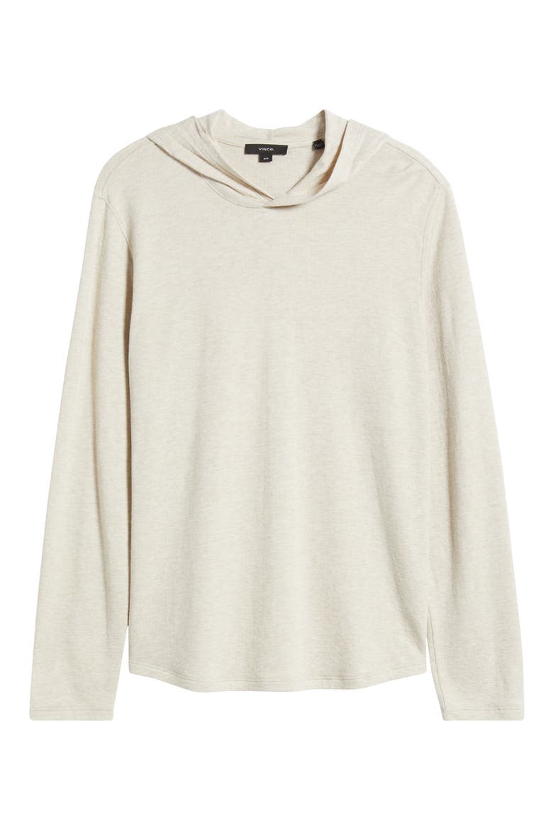 Pima Cotton Blend Hoodie, Alternate, color, MORNING HAZE