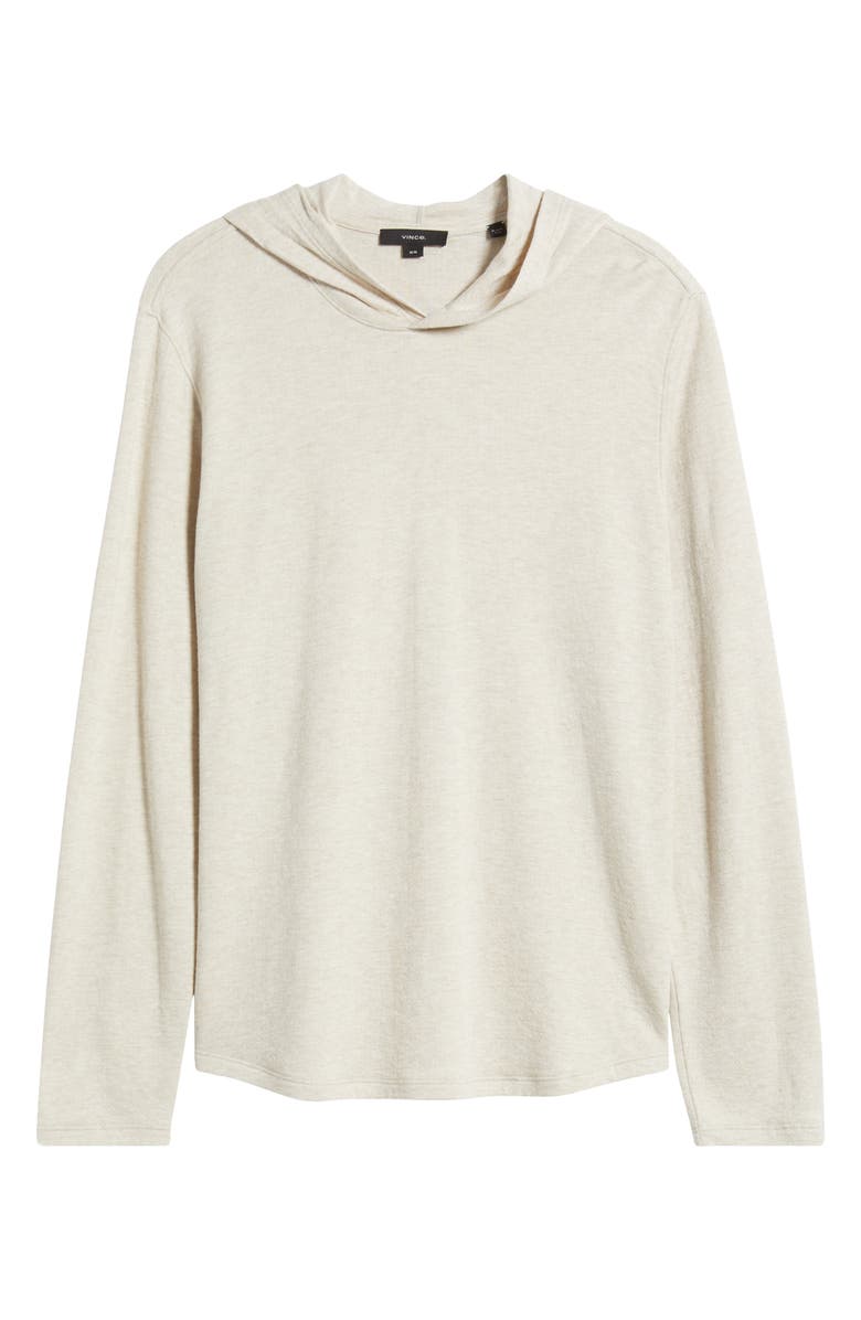 Vince Pima Cotton Blend Hoodie, Alternate, color, Morning Haze