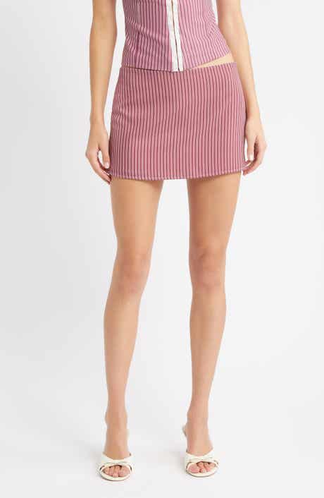 Bella Venice The Lucie Stripe Miniskirt