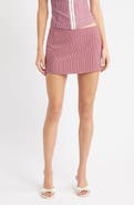 Bella Venice The Lucie Stripe Miniskirt