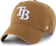 CARHARTT X 47 Men's Carhartt x '47  Brown Tampa Bay Rays Clean Up Adjustable Hat