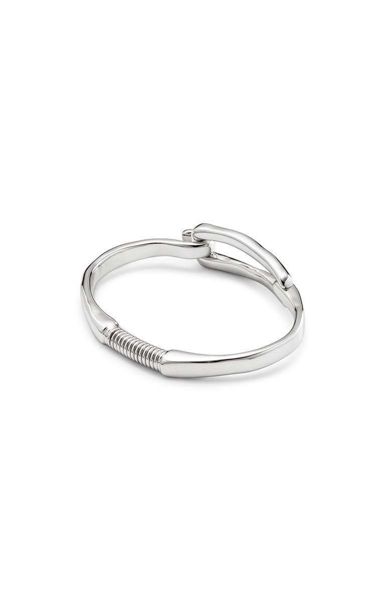 UNODE50 Anchor Buckle Bangle, Alternate, color, Silver