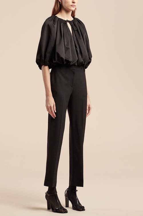 REBECCA TAYLOR REBECCA TAYLOR SATEEN BUBBLE TOP 