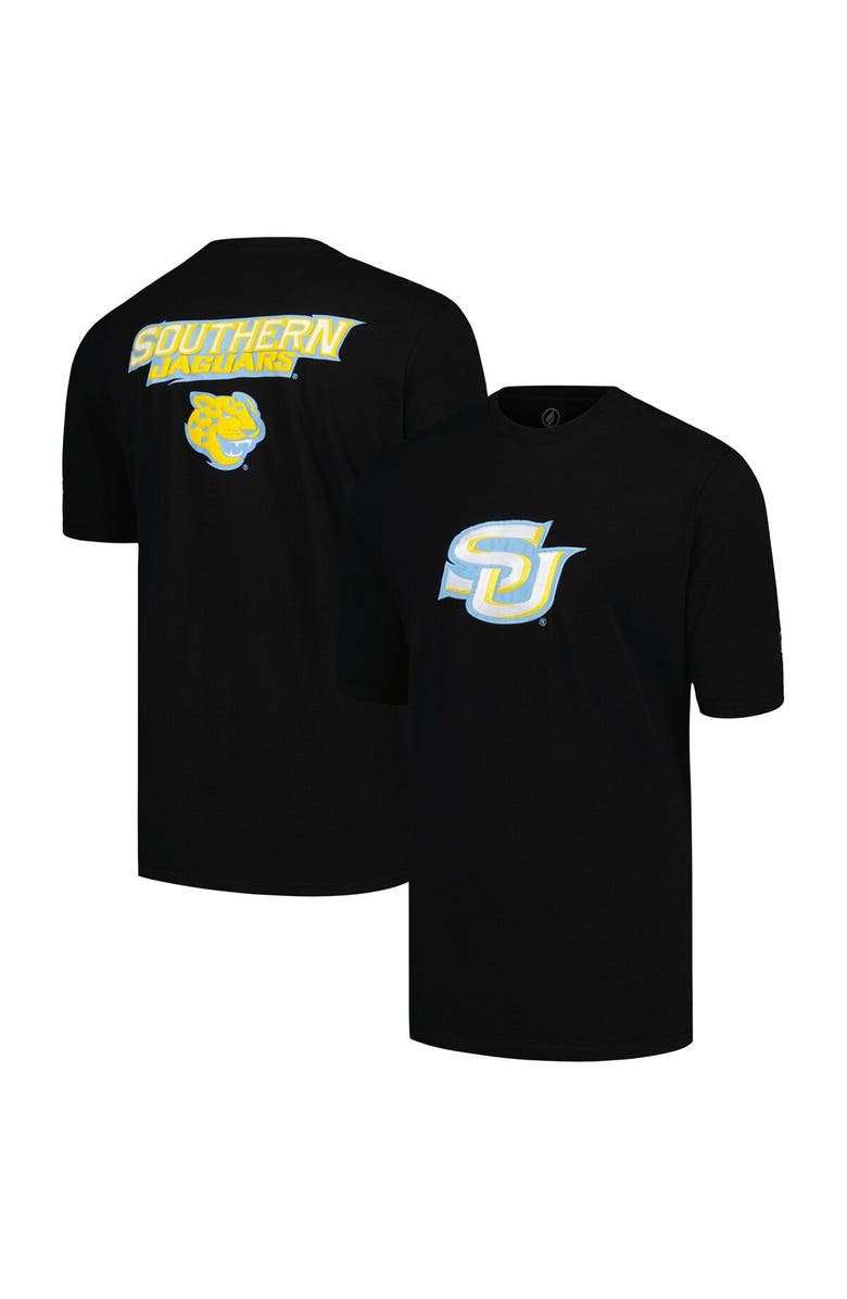 FISLL Men's FISLL Black Southern University Jaguars Applique T-Shirt, Main, color, 