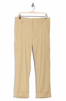 Vince Linen Blend Utility Pants