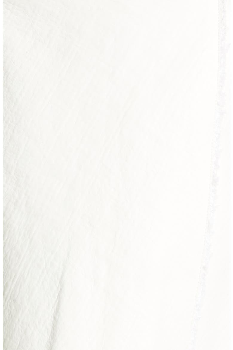 Leather & Tweed Bonded Miniskirt, Alternate, color, WHITE