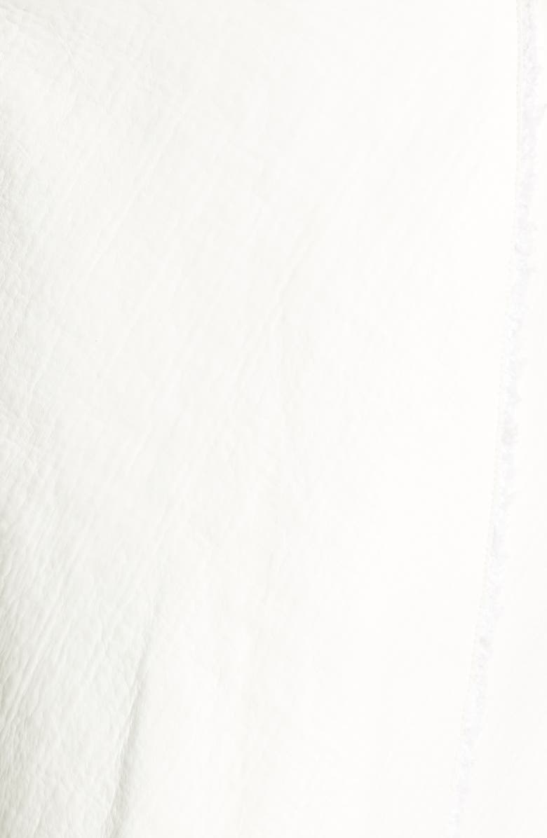 St. John Collection Leather & Tweed Bonded Miniskirt, Alternate, color, 