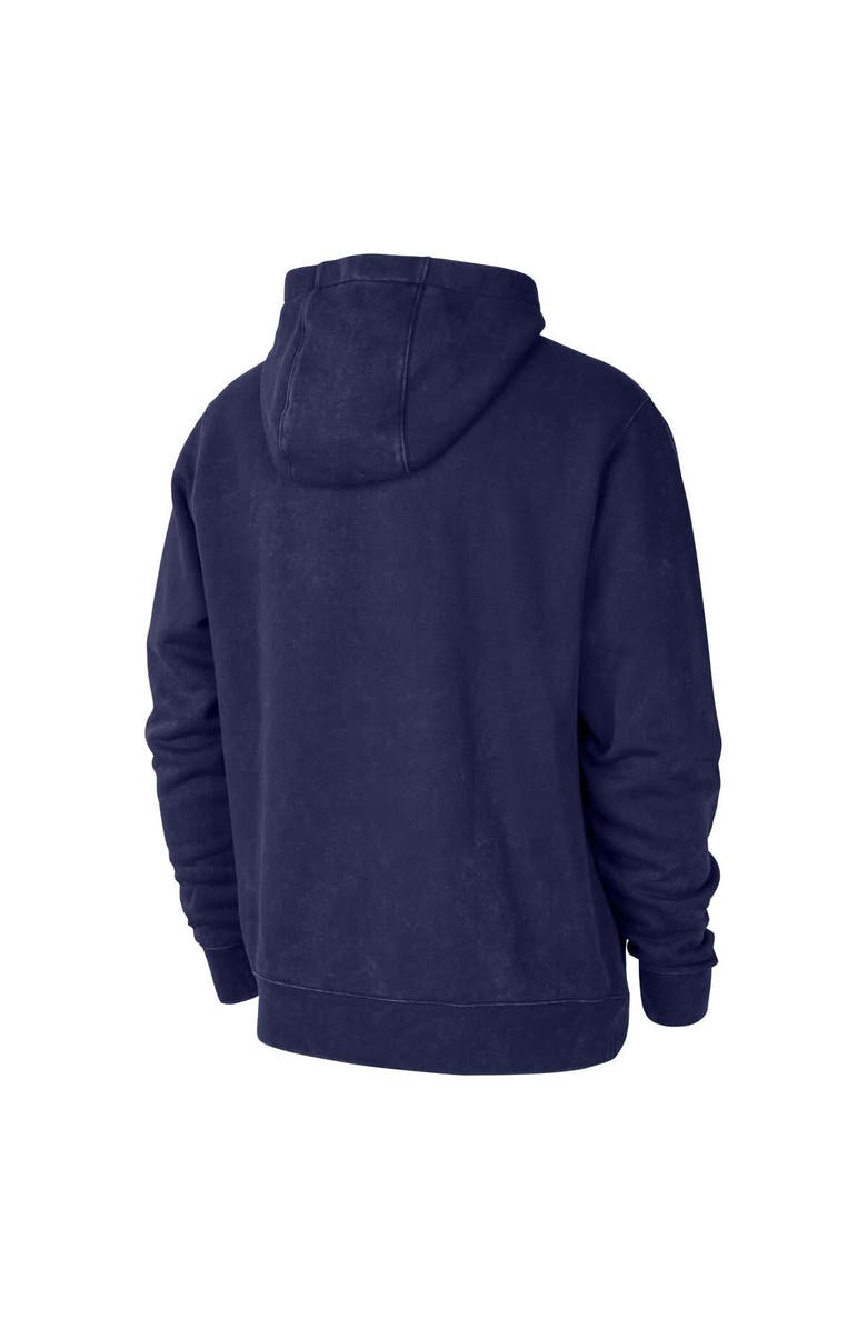 Nike Men
s Nike Blue NBA All World Hoops Club Washed Pullover Hoodie, Alternate, color, Blue