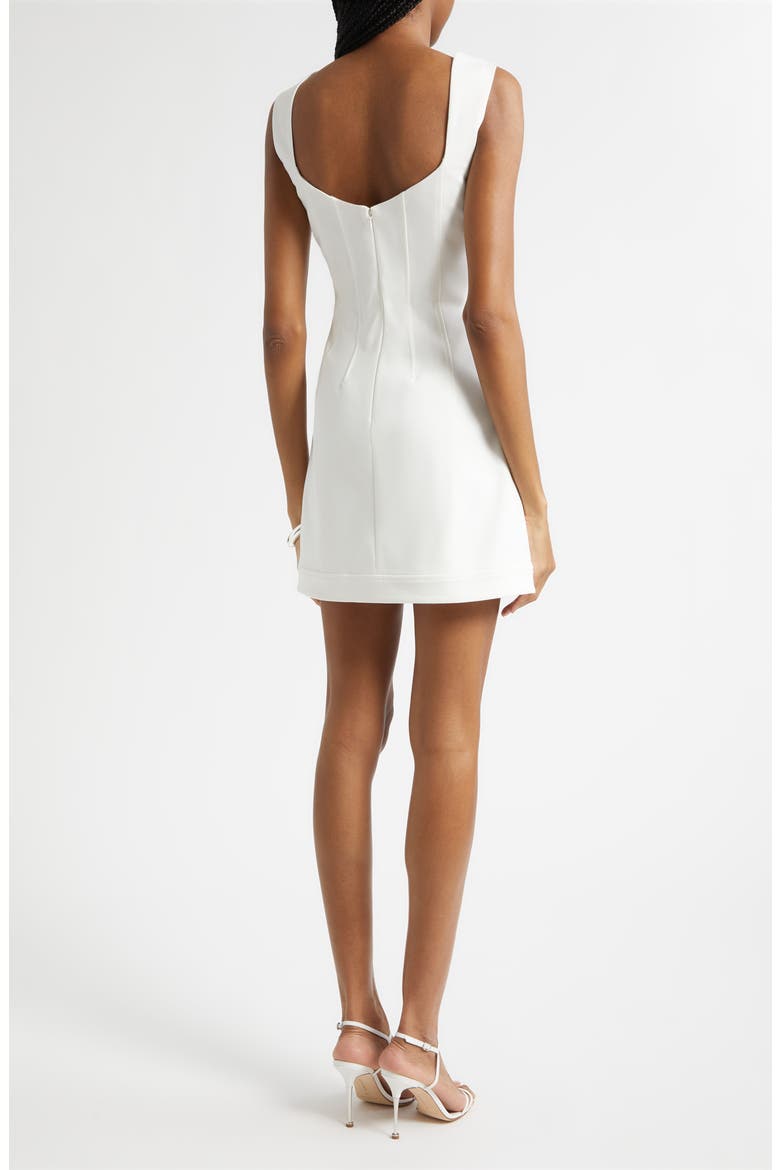 Azalea Cotton Blend Minidress, Alternate, color, IVORY
