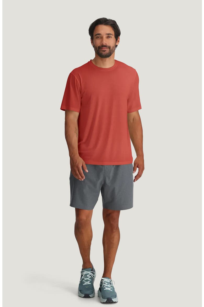 Elevate T-Shirt, Alternate, color, RED CLAY