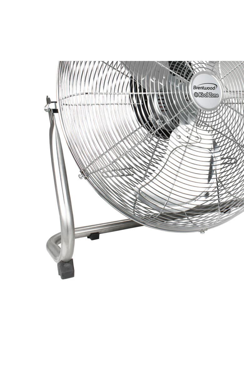 20 Inch Chrome Floor Fan, Alternate, color, Silver