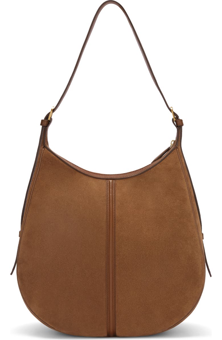DeMellier Siena Leather Hobo Bag, Alternate, color, Deep Tan