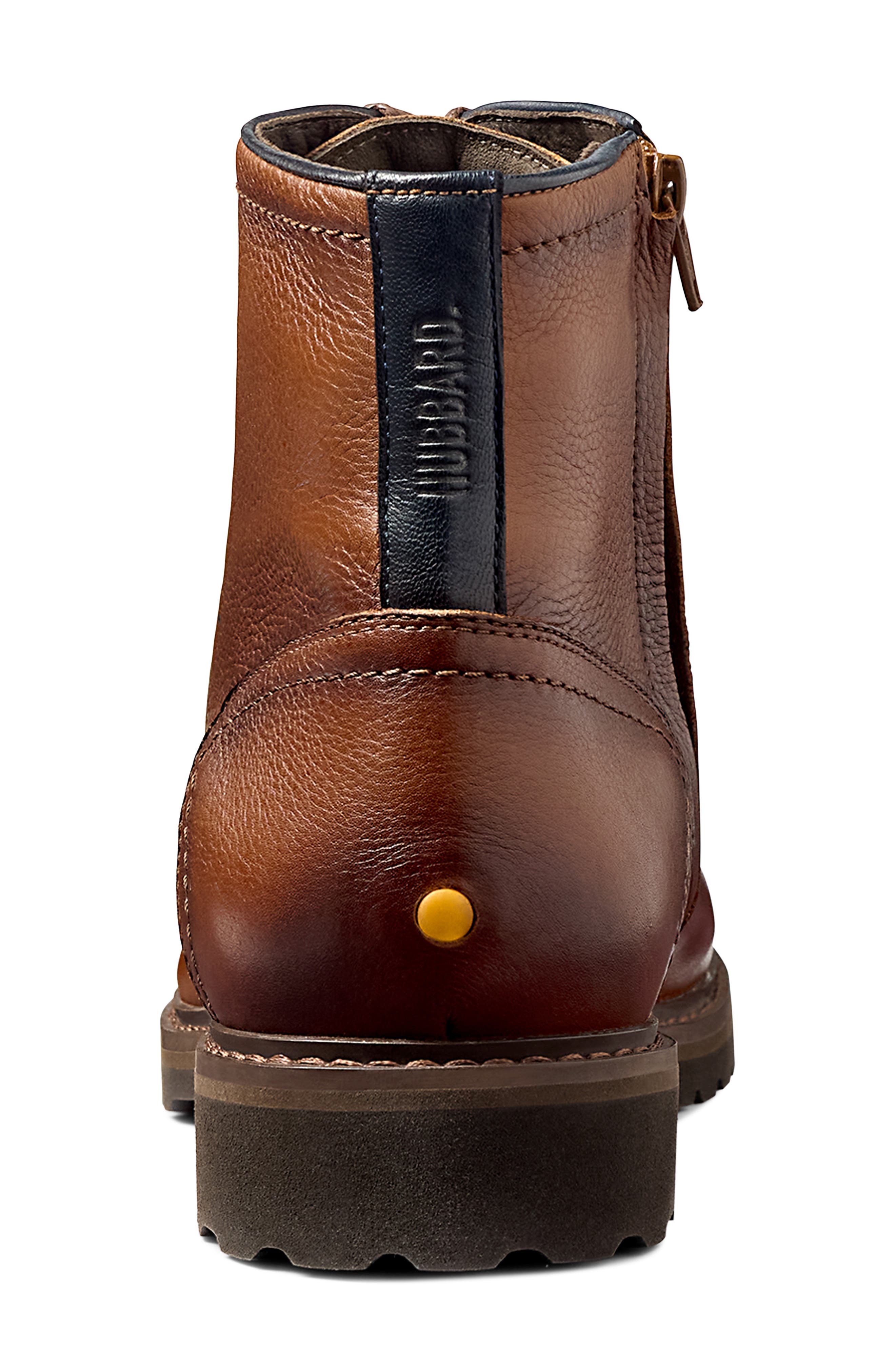 Featherlight Lace-Up Boot, Alternate, color, COGNAC LEATHER