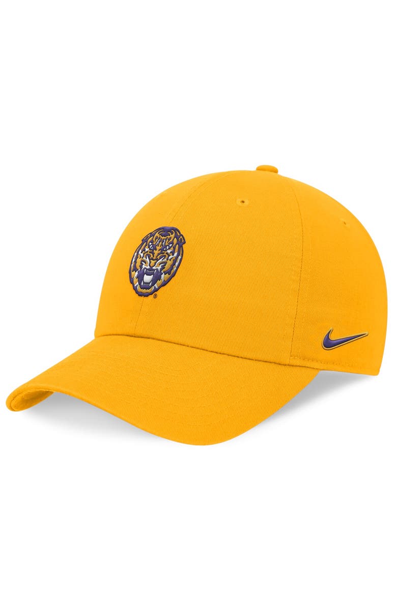 Nike Men's Nike Gold LSU Tigers 2024 On-Field Club Adjustable Hat, Main, color, Gold