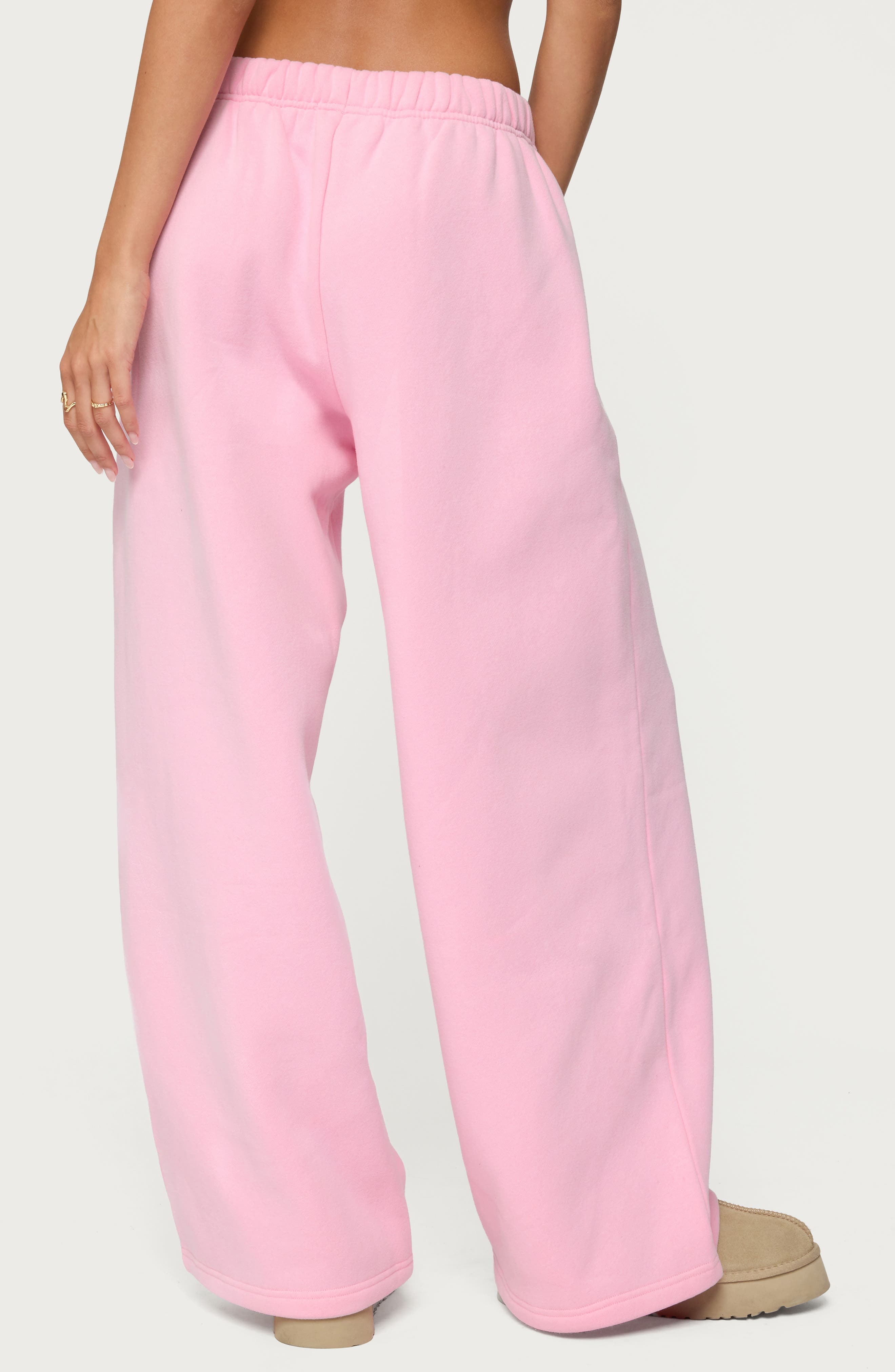 Pastel Edit Logo Wide Leg Sweatpants - image 2