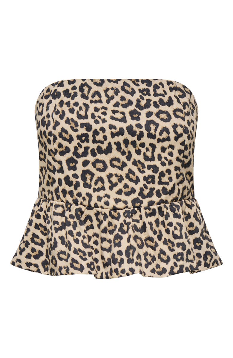 Only Onllowa Peplum Top, Alternate, color, Pumice Stone Aopleo