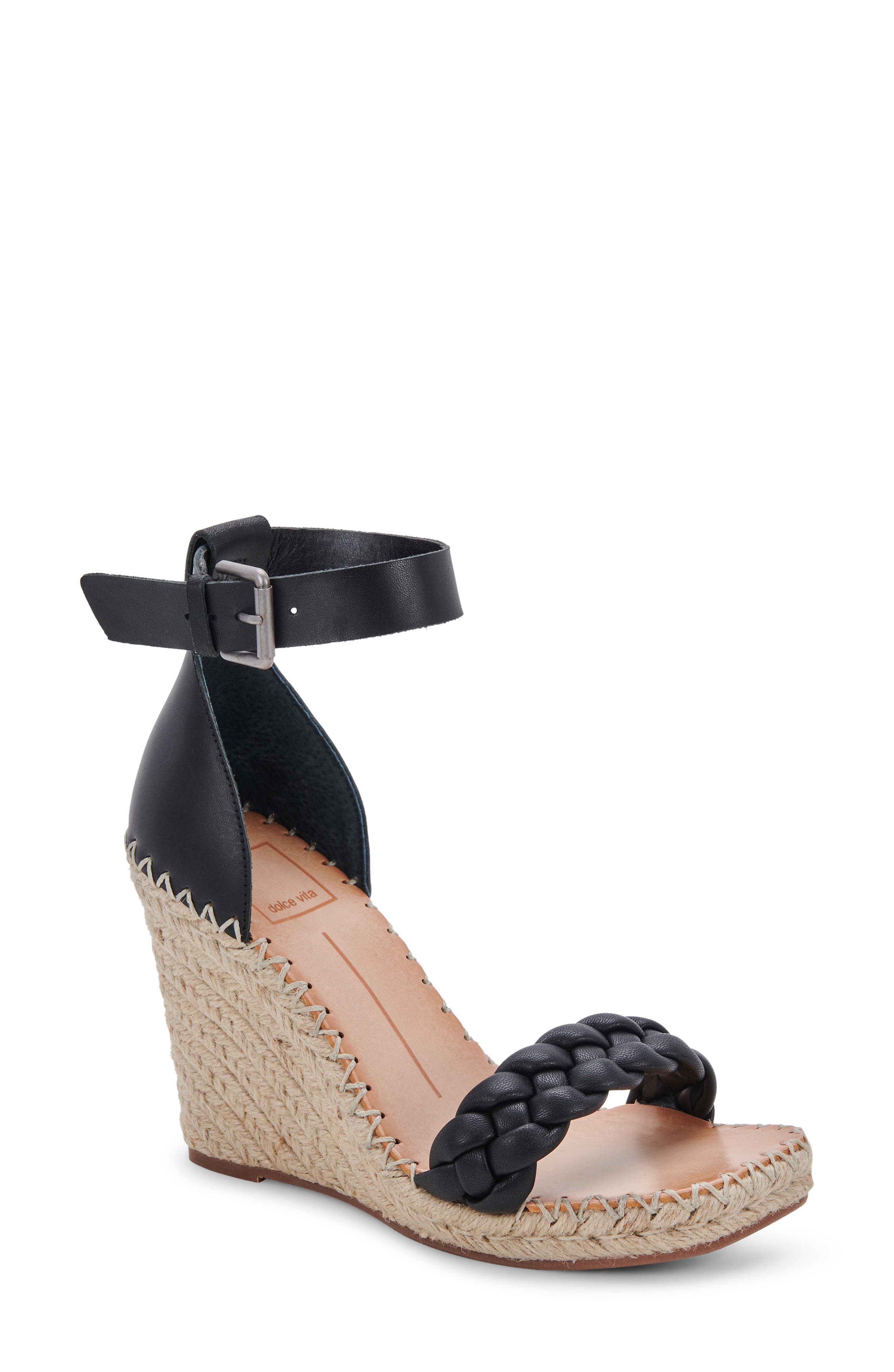 Dolce Vita Nilton Ankle Strap Wedge Sandal, Main, color, 