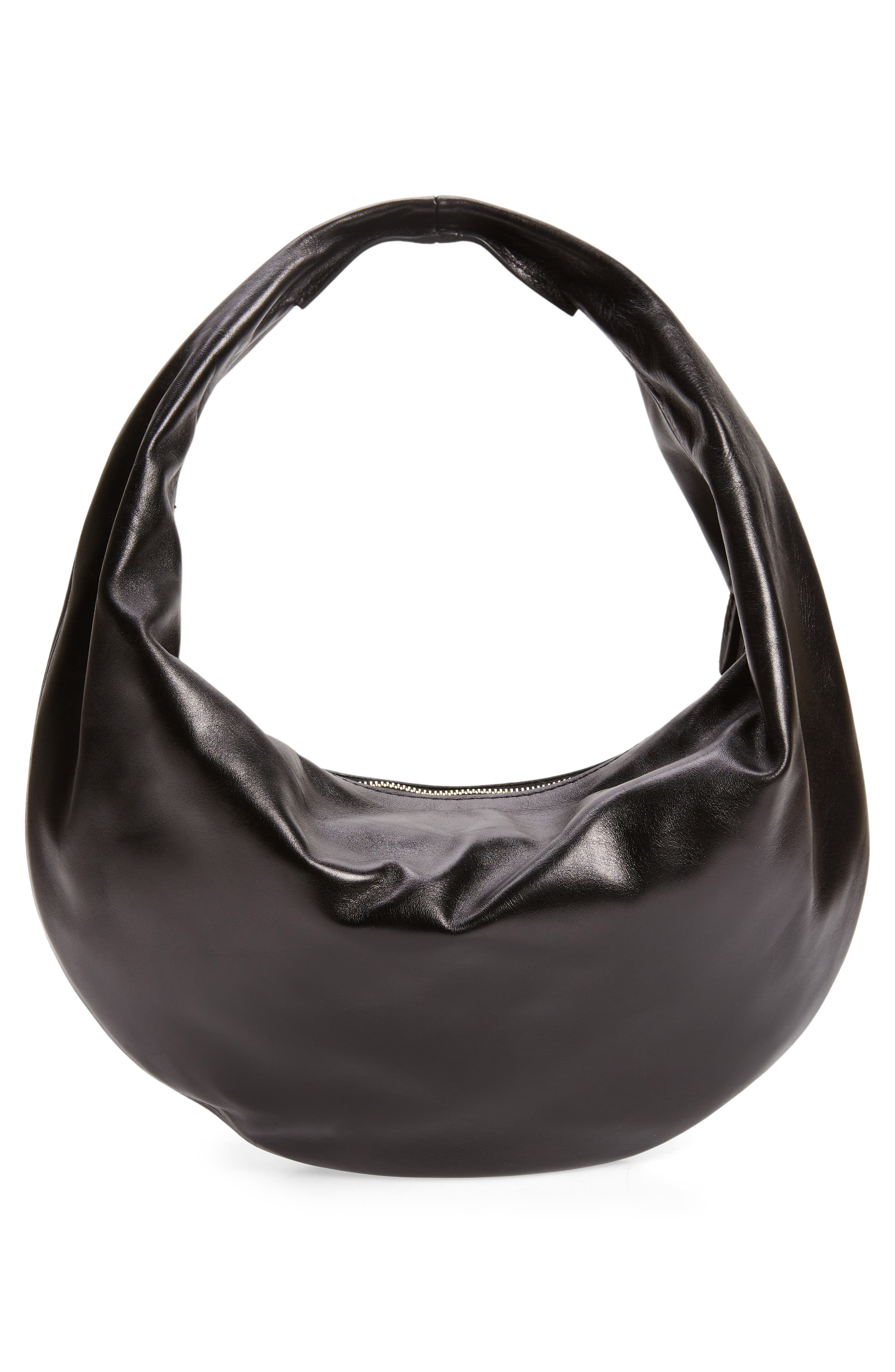 Khaite Medium Olivia Leather Hobo Bag, Alternate, color, 