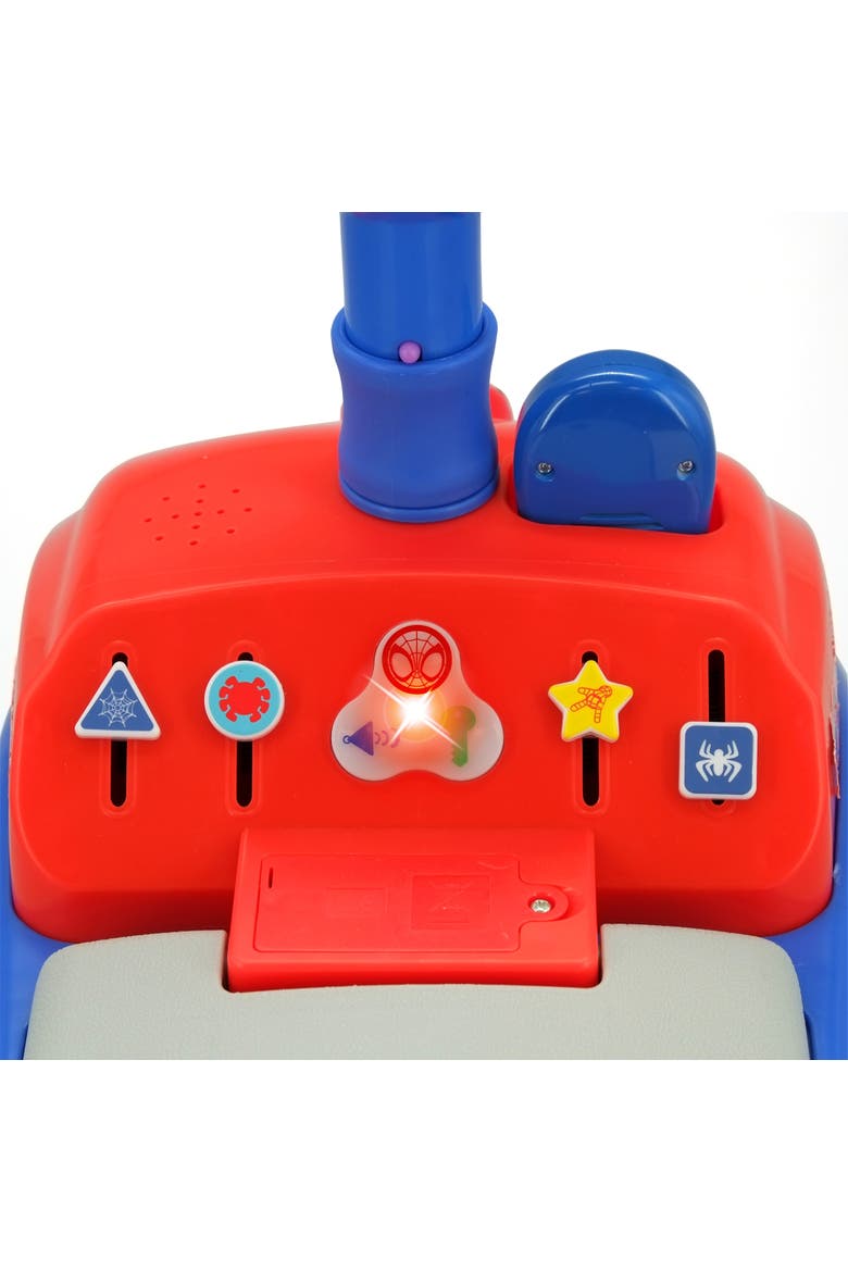 Spidey Foldable Handle Rideon W/ Interactive Dashboard & Sounds, Alternate, color, Multicolored