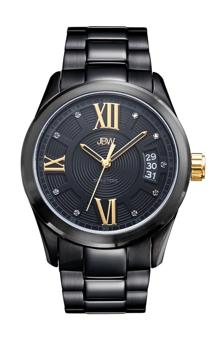 JBW Bond Diamond Watch, 44mm, Main, color,