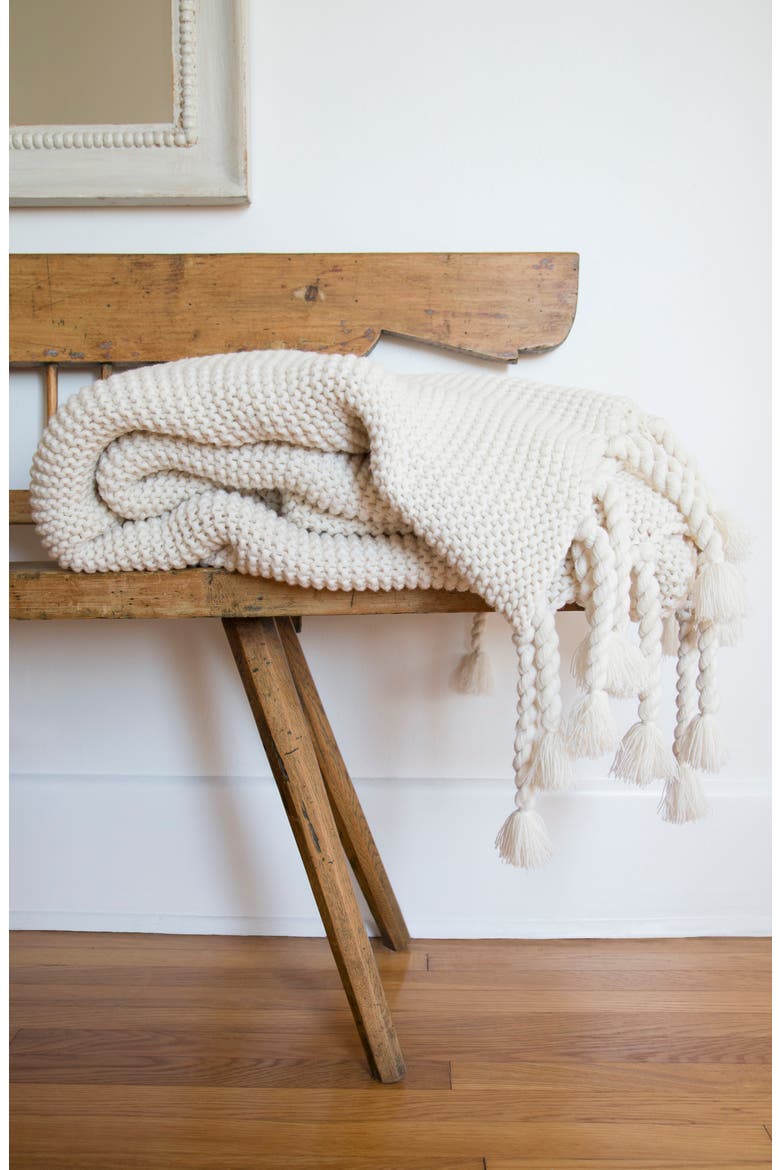 Trestles Oversize Throw Blanket, Alternate, color, ANTIQUE WHITE