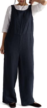 Seasalt Cornwall Salt Air Wide Leg Linen Jumpsuit