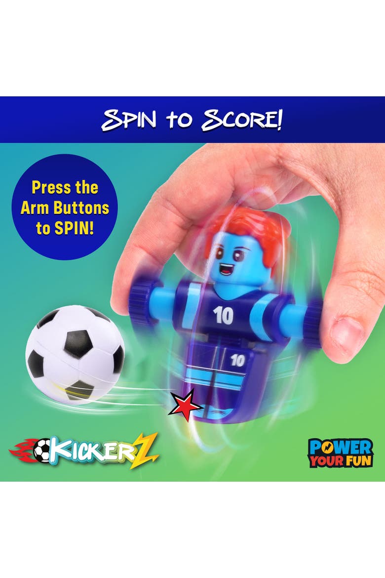 Kickerz Soccer Fidgets Game Set 8pc, Alternate, color, Multicolor