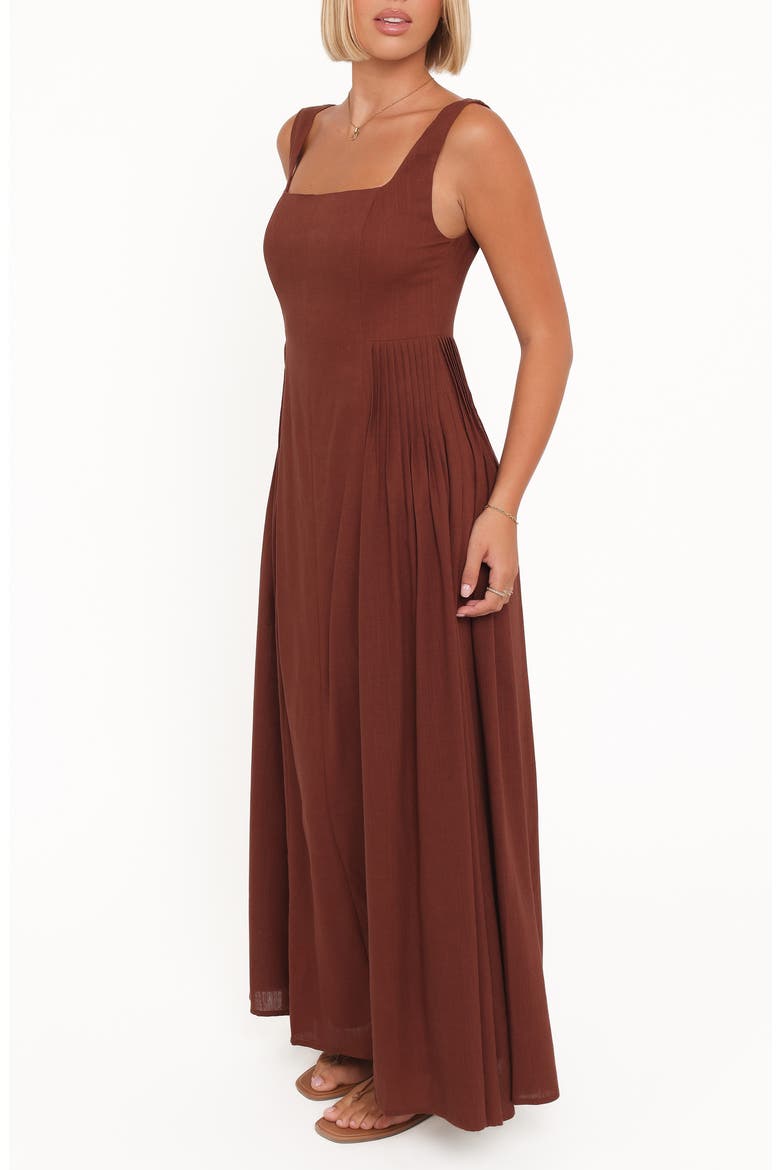 Wilston Maxi Sundress, Alternate, color, BROWN