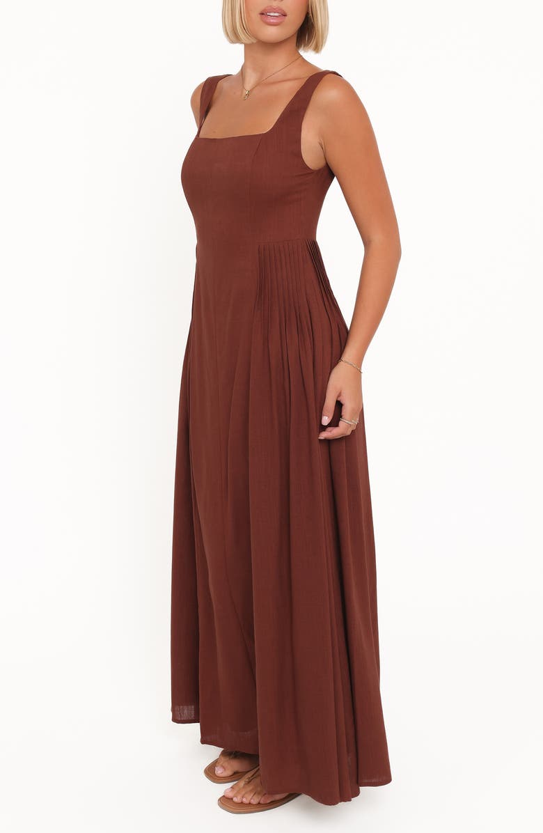 Petal & Pup Wilston Maxi Sundress, Alternate, color, Brown